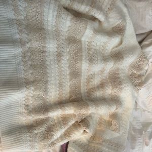 Zara lace sweater